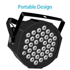 RGB DJ LED Par Lights Sound Activated Stage Lights