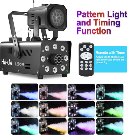 Hakuta Fog Machine with LED Projector Light