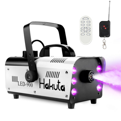 Automatic Spray Fog Machine with 6 LED Lights and 7 Color Variation